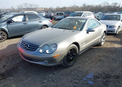 2006 Mercedes-Benz Sl 500 z USA, uszkodzony, nr VIN WDBSK75F26F109069